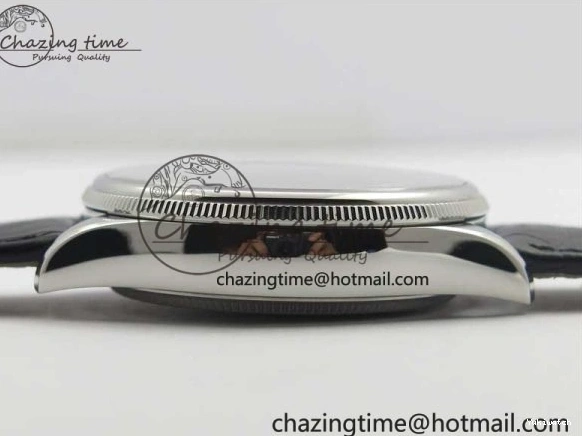 Edition SS on SA3165 Black Leather Strap Black Sticks Date Dial BP Maker Best Markers Real 50519 Cellini 1117